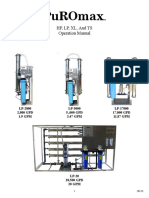 PuROMax Commercial RO Instructions 2015