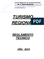 Reglamento Técnico TR - 2019