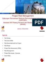 GAPENRI-GAPENRI (Speaker Bambang Suseno - Willis Towers Watson) - GAPENRI - APARI - Project Risk Management