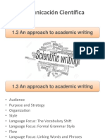 1.3 An Approach To Academic Writing