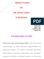 Presentation ON Edi Application in Business