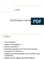 Lec10 - 11 Z-Transform