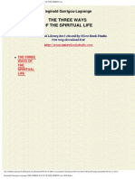 Three Ways of Spiritual Life - Garrigou-Lagrange