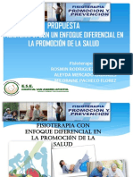 Fisioterapia Con Enfoque Diferencial en Promocion de La Salud