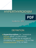 Hyperthyroidism: Sudiarto, MN