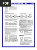 Manual Reloj G-Ms