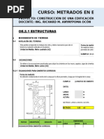 Plantilla General para El Curso de Metrados - Ene2018 (Para Desarrollar en Clase)