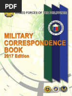 Miltary Correspondence 2017