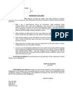 Affidavit of Loss-TIN Id Card