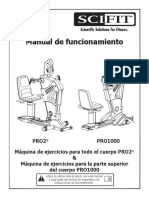 Manual Scifit Pro2