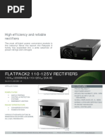 Datasheet Flatpack2 110-125V Rectifiers