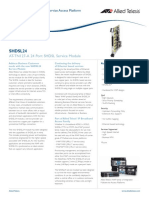 Shdsl24: AT-TN127-A 24 Port SHDSL Service Module