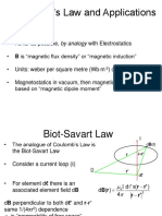 Ampere's Law and Applications