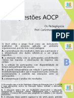 Questões AOCP