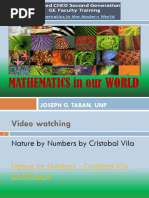 Chapter 1 - Mathematics in Our World