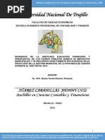 Tesis Ejecución Financiera y Presupuestal