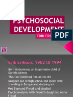 Eriksons Psychosocial Theory of Development