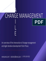 AGILE Change Management - PROSCI