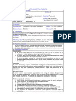 Carta Descriptiva