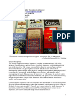 Higher Dimensions in Literature Syllabus PDF