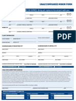 Unaccompanied Minor Form: FILL OUT & PRINT THREE (3) COPIES. Bring All Copies To The Airport With You