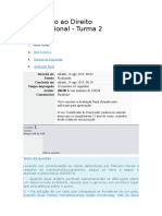 Introdução Ao Direito Constitucional Avaliação Final II