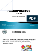 Presupuestos