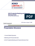 ICICI Prudential Banking and Financial Services Final Presentation