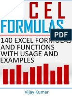 Excel Formulasand Functions