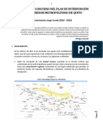 Corredor Metropolitano. Bases Oficiales