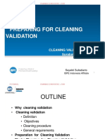 Cleaning Validation