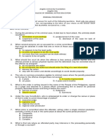 Crim Procedure Mockboard