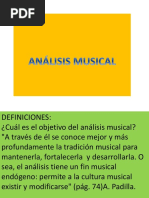 Análisis Musical Melodico