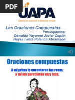 Las Oraciones Compuestas