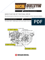 Modification of The Final Drive: 1. Shaft-Input