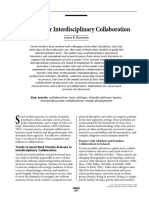 Interprofessional Collaboration I