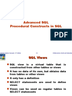 Advanced SQL and PL-SQL