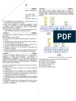 Simulado Citologia Membrana e Citoplasma