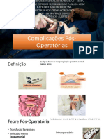 Complicações Pós-Operatórias