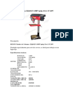 REXON Taladro Vertical