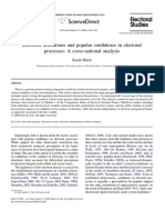 Electoral Institutions and Popular Confidence in Electoral Processes: A Cross-National Analysis