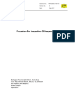 Procedure For Inspection of Suspended Ceiling