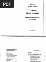 Doc. y La Escuela Se Hizo Necesaria 1 PDF