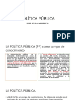 Aguilar Villanueva, Luis. Política Pública. 