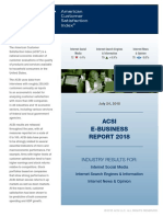 ACSI E-Business Report 2018