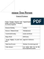 HTP Manual, House Tree Person