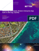 Delivering Automated, Modern Enterprise App Auth in Old Orgs, Quickly