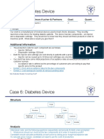 Diabetes Device Case Interview