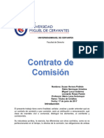 Contrato de Comisioìn.