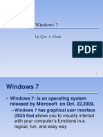 Windows 7: by Qais A. Marji